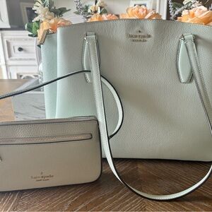 New Kate Spade Purse and matching clutch wallet
